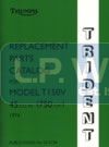 T150V parts catalogue  Disc brake 1974