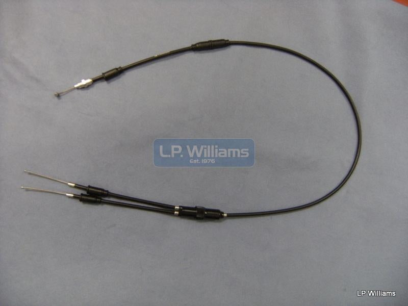 Harris T140 throttle cable assy with Magura equipment