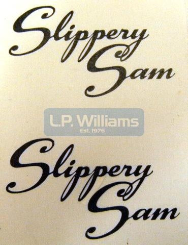 Slippery Sam Decal (pair) Vinyl