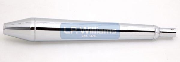 Peashooter silencer   T160   Imported 1 3/8" ID Use clamp 70-5874A if required