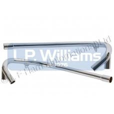 T100R downpipes 1972 Push In balanced