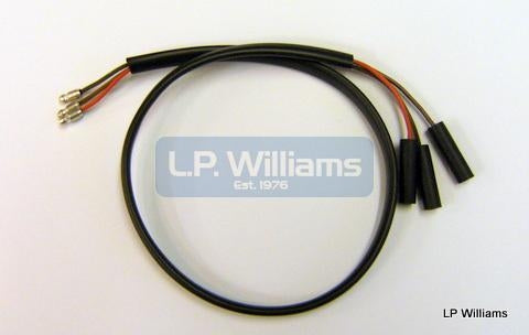 T140 T160 rear sub wiring harness 24" long 3 core