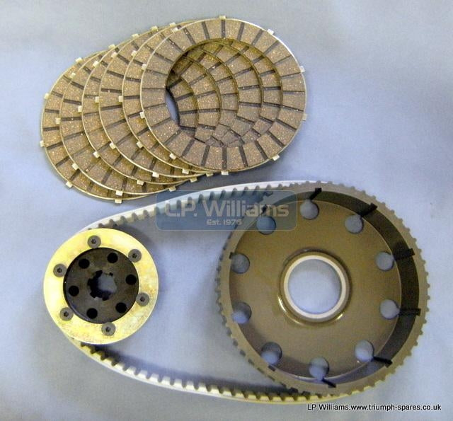 T120 Unit Twin belt drive kit plus 6 X Alloy plates including fitting instructions