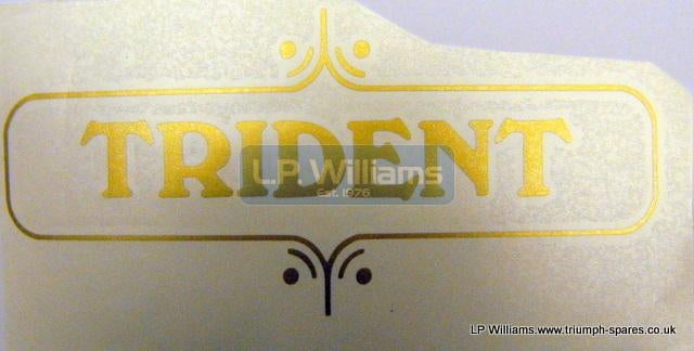 Trident Decal