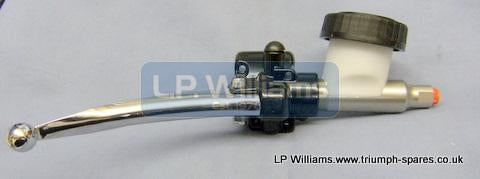 Stainless steel Twin disc master cylinder including lever 0.70" bore T140V T150 T160 to 1979