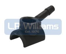 Rear master cylinder saddle feed