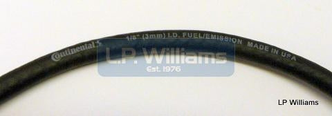 1/8 Rubber fuel and oil hose (Priced per ft)  Use clip8