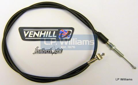 T120 T140 clutch cable UK Venhill Featherlight 51" inner 47" Outer