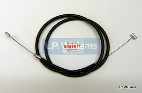 T120 TR6 T150 A75 X75 1971 on TLS Conical Front brake cable US bars (nipple end)   56" inner    47" outer