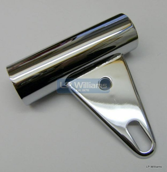 later T140E and Harris T140  RH Chrome fork cover
