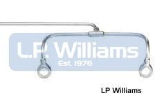 T120 Rocker box oil feed with extended steel pipe (cut to your own length)
