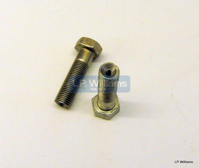 Rear caliper mounting bolt with threaded holes T140 T160