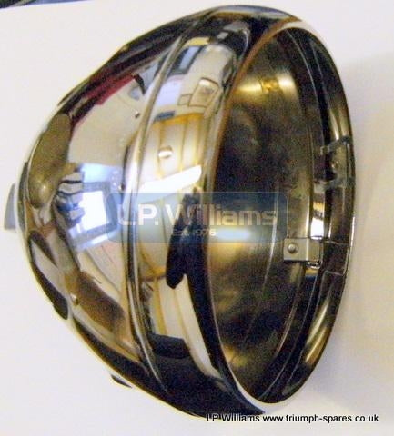 Lucas type headlamp shell Late T140  Made in England