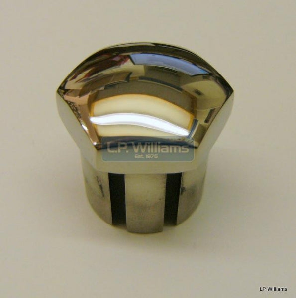 Fork stem nut Chrome