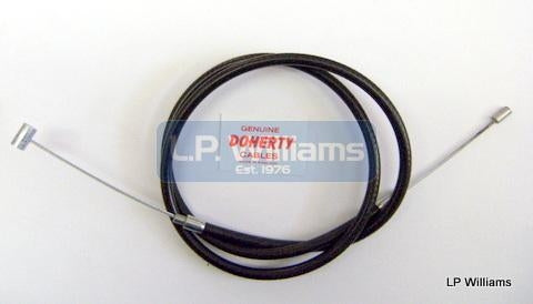 T120 T150 A75 Mk2 1971 on Conical Front brake cable UK bar (nipple end)  51" inner  42" outer