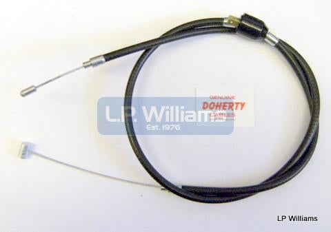 T120 TR6 T150 A75 Mk2 X75 1971 on TLS Conical Front brake cable c/w switch US bars (Nipple end) 56" inner  47" outer