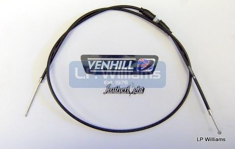 650/750 twin-pull throttle cable US with adjusters in cable 44" outer