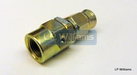 Straight female concave