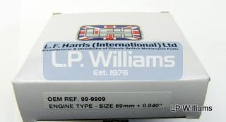 T100 Unit  500cc rings +.040 Engine set