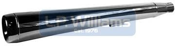 Megaphone silencer 71-73  1 1/2"  Use 70-2271A clips