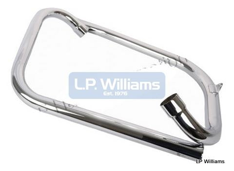 T140 pushover downpipes unbalanced