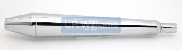 Peashooter silencer  T140/T150 (Imported) 1 3/8" ID Use 70-5874A clamp if required