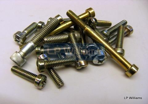 T140V 1974-78  Screw set Original type fastners