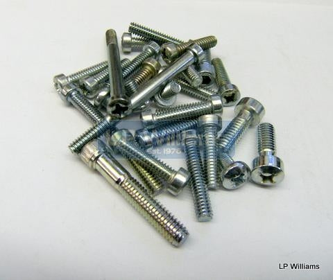 T120 TR6 1971/72 OIF Screw set Original type fastners
