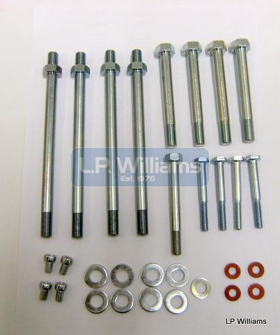 Unit 650 cylinder head bolt set 1963 to 1970 CEI thread