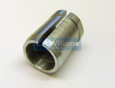 Steering stem nut hollow T140E TR7 Can be replaced with solid chrome nut 97-4317