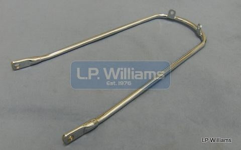 Mudguard bottom stay chrome 500 & 650