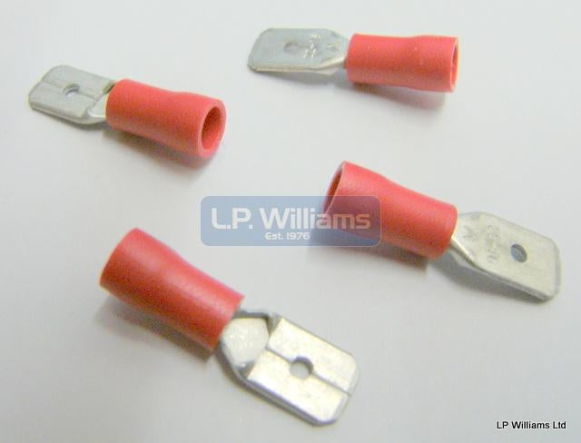 Lucas insulated  male  spade  blade 6.3mm