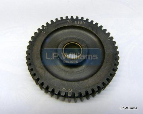 Intermediate camshaft gear incl bush  T120 TR6 T140 TR7