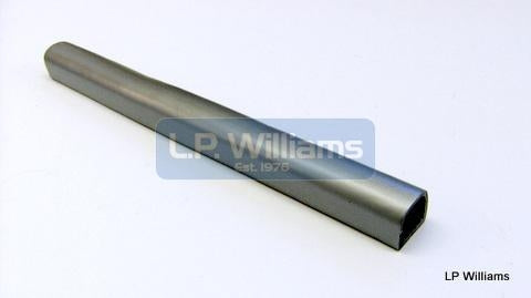 T140 Front breather tube D shape 7" long