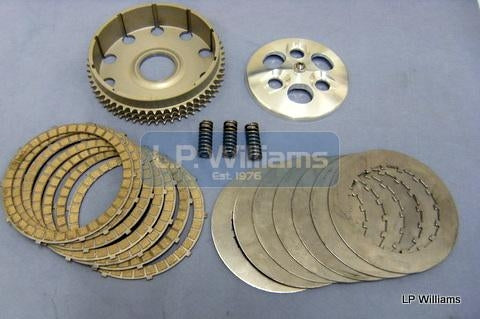 Ultimate clutch T140 TR7 (Triplex chain) with 7 plate conversion