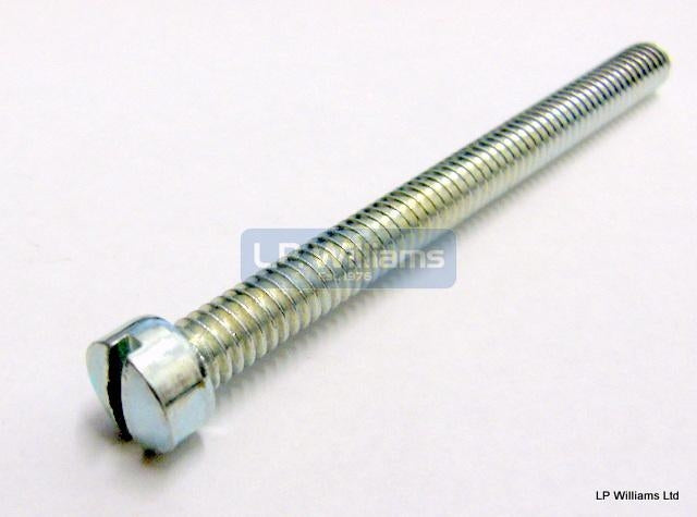 1/4 UNC x 3  Slotted cheese head screw