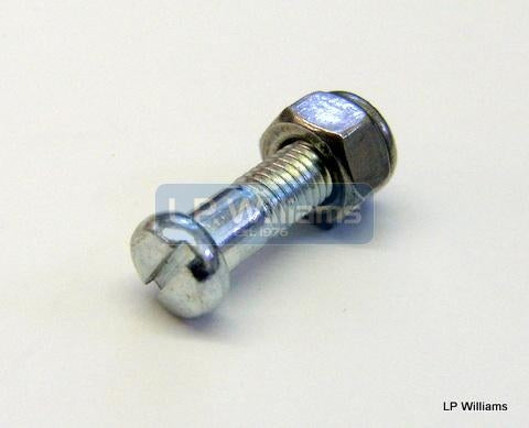 Pivot screw and nut  (18/087) for front brake and clutch levers
