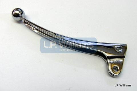 Chrome ball ended clutch lever 1971 -74  for Lucas switch gear T120 T150 R3  1 1/8" centres