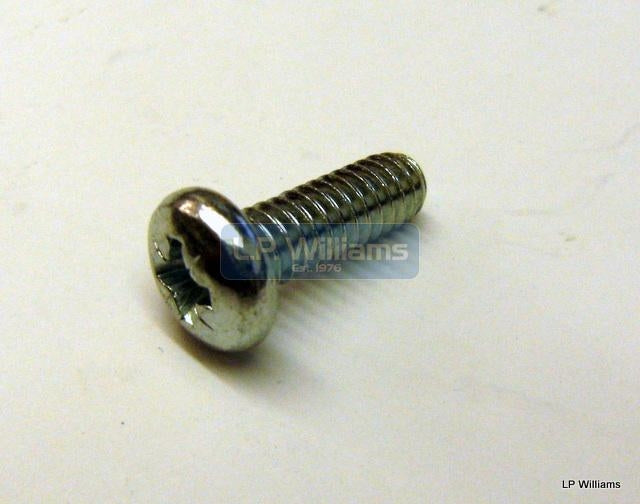 1/4 unc x 3/4 Pozi head screw  Can use 14-6606 for stainless socket head