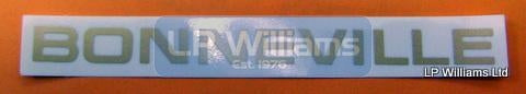 T120 Bonneville block decal 1970