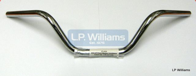 T100 & A75 Semi Western handlebar 6" rise  x 28" wide