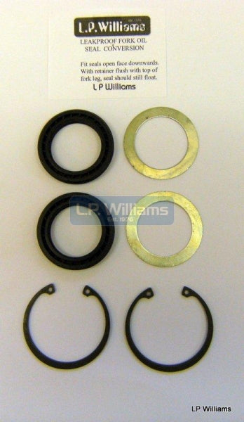 Fork oil seal conversion leakproof (Circlip type)