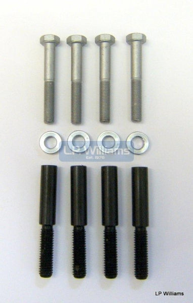 Convert T150 outer cylinder head studs to T160 bolts & pillar studs