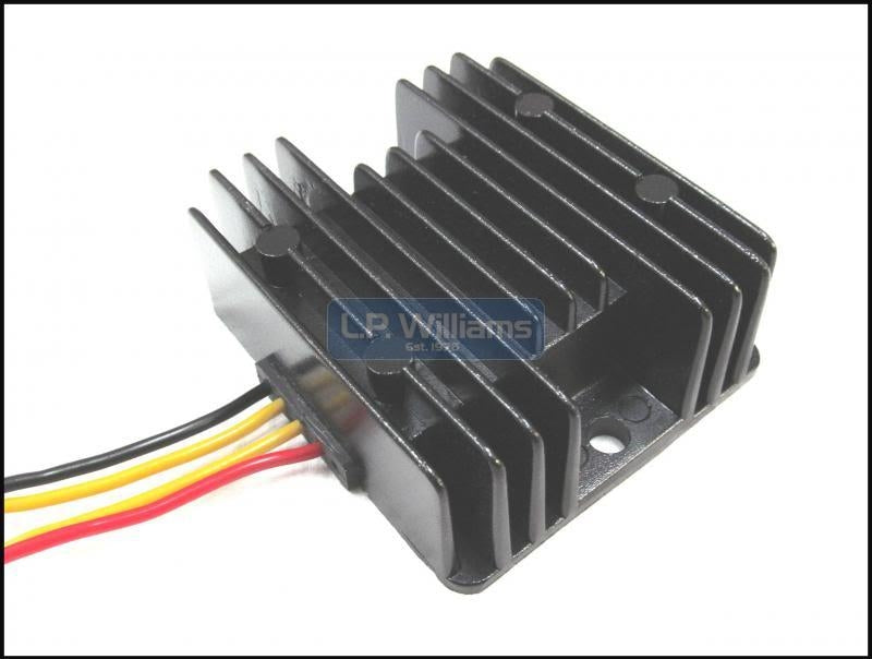 Podtronics Single phase High output regulator 200W with built in capacitor  Measures 3 1/4" (83mm) x 2 5/8" (67mm) x 1 3/16" (30mm)