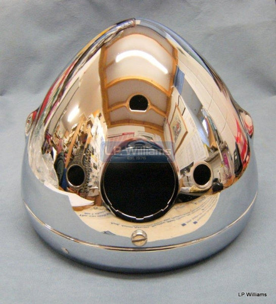 Headlamp shell 67-70 pattern including the ameter aperture two warning light holes and switch hole