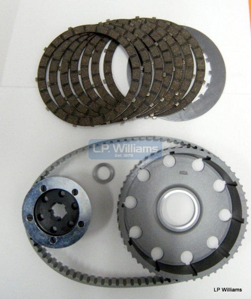 T140 Unit Twin belt drive kit plus 7 plate conversion including fitting instructions