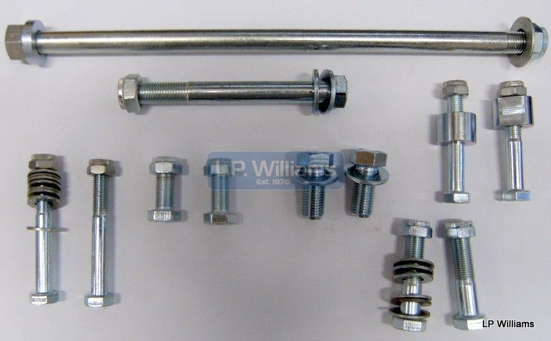 T160 Engine to frame bolt set including the spacers