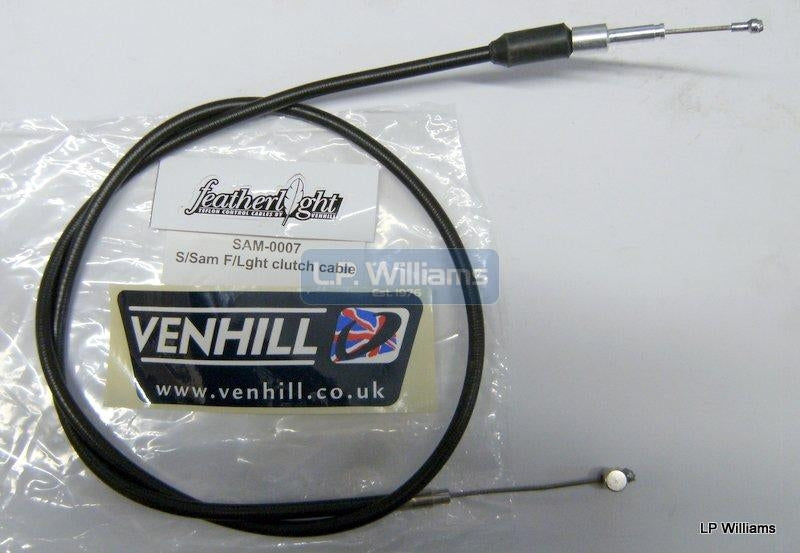 S/Sam Featherlight clutch cable 46" inner 41" outer