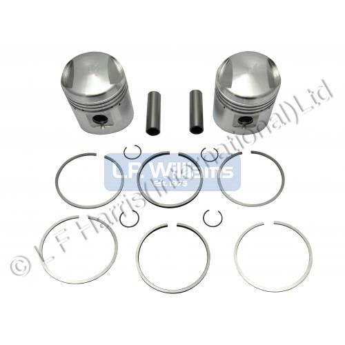 Piston Set (040) 3TA Compression Ratio - 7.5:1  58.25mm
