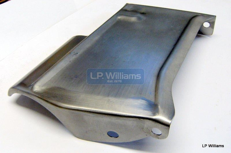 T160 Starter motor cover Stainless steel (unpolished) fits only the standard Lucas starter